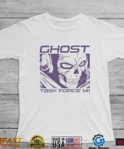 Call of Duty Sand Anime Ghost task Force 141 shirt