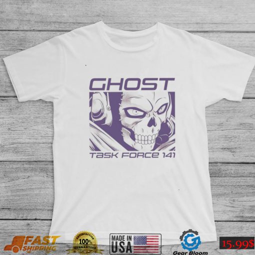 Call of Duty Sand Anime Ghost task Force 141 shirt