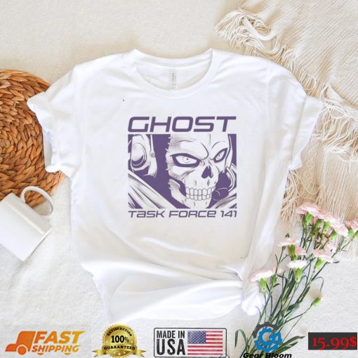 Call of Duty Sand Anime Ghost task Force 141 shirt