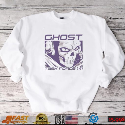 Call of Duty Sand Anime Ghost task Force 141 shirt