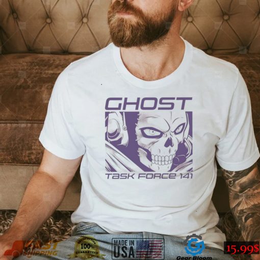 Call of Duty Sand Anime Ghost task Force 141 shirt