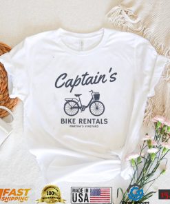 Captain’s Bike Rentals Martha’s Vineyard Unisex T Shirt