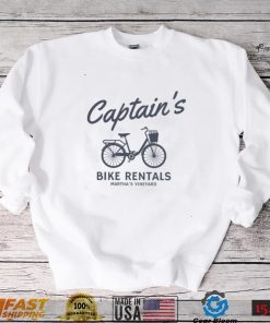 Captain’s Bike Rentals Martha’s Vineyard Unisex T Shirt