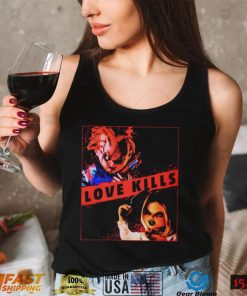 Childs Play Chucky And Tiffany Love Kills Shirt Long Sleeve, Ladies Tee