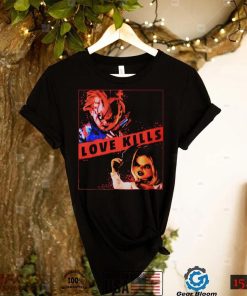 Childs Play Chucky And Tiffany Love Kills Shirt Long Sleeve, Ladies Tee