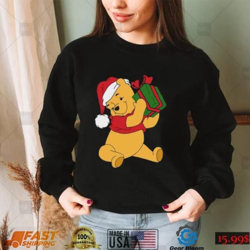 Christmas Winnie The Pooh T Shirt