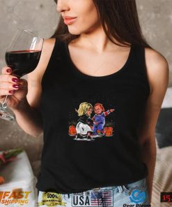 Chucky and Tiffany Valentine Chuckyla La Land Halloween 2022 shirt