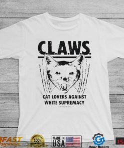 Claws cat lovers against white supremacy cat magic punks t shirt