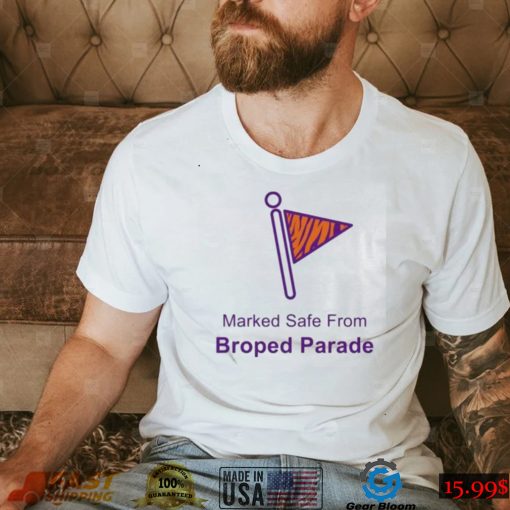 Clemson Tigers Marked Safe From Broped Parade Shirt