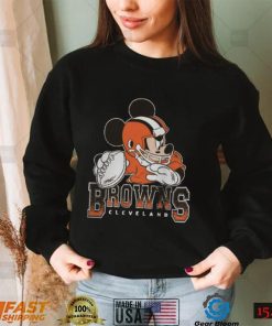 Cleveland Browns T Shirt Junk Food Disney Mickey