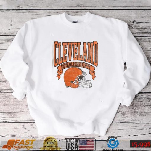 Cleveland Football Sunday Retro T Shirt