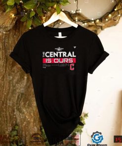 Cleveland Guardians 2022 AL Central Division Champions Locker Room The Central is ours shirt