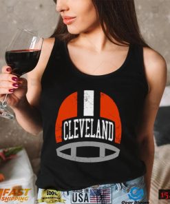 Cleveland Retro Helmet Cleveland Browns T Shirt