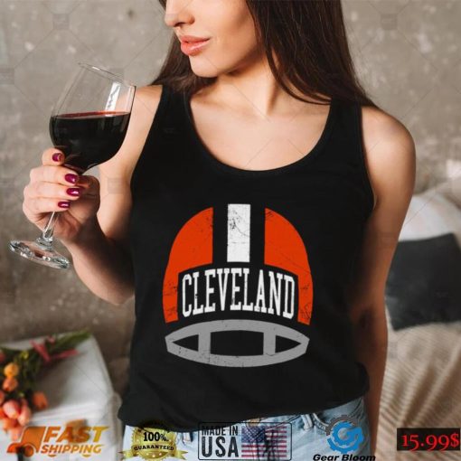 Cleveland Retro Helmet Cleveland Browns T Shirt