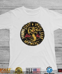 Cobra Kai T shirt Vintage Retro Logo