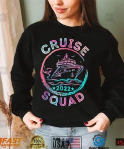 Cruise Squad 2022 Matching Family Group With Anchor T Shirt