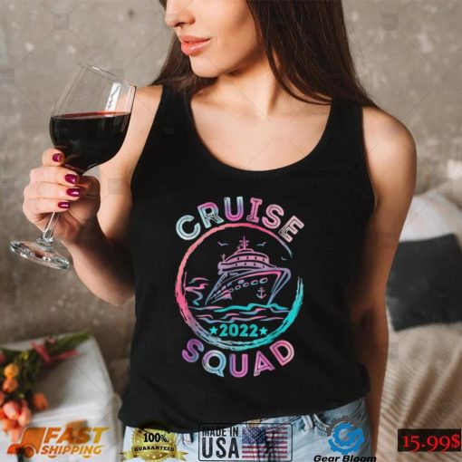 Cruise Squad 2022 Matching Family Group With Anchor T Shirt