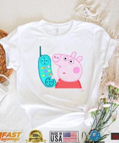 Cute Pepa Phone Funny Pig Design Unisex Sweatshirt