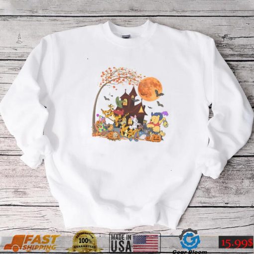 Cute Winnie The Pooh Sweatshirt, Pooh Bear Shirt, Disneyland Halloween Shirt