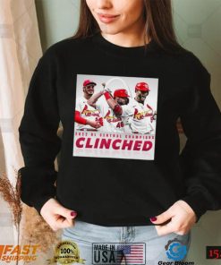 St Louis Cardinals 2022 NL Central Champions Clinched Shirt