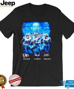 Dallas Cowboys Amari Cooper Dak Prescott Ezekiel Elliott signature Graphic T Shirt