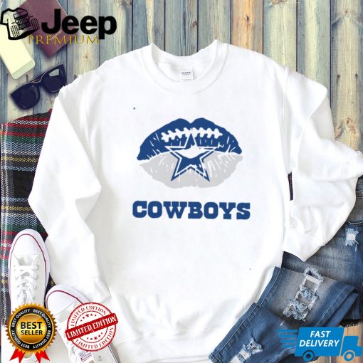 Dallas Cowboys Lip Dallas Cowboys T Shirt