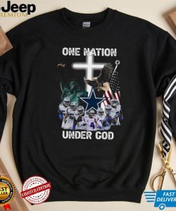 Dallas Cowboys T Shirt One Nation Under God