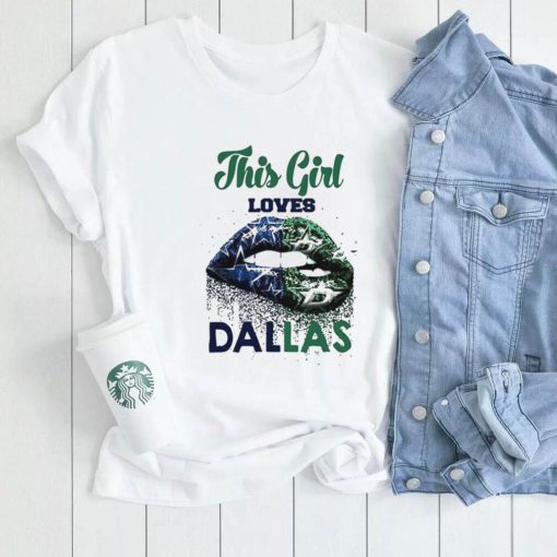 Dallas Cowboys T Shirt This Girl Loves Dallas