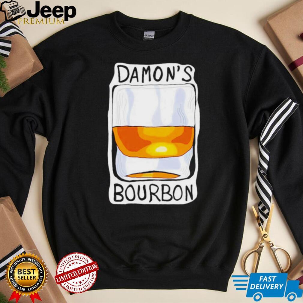 Damon’s bourbon shirt