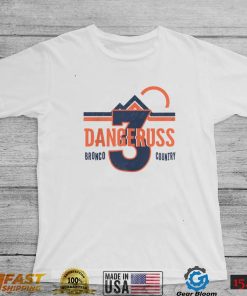 Dangeruss Russell Wilson Denver Broncos Inspired T Shirt