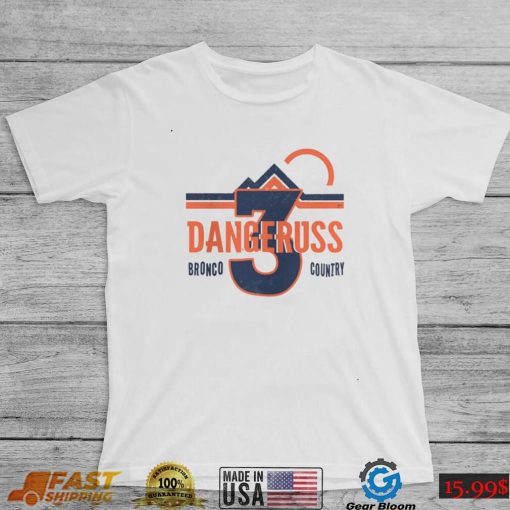 Dangeruss Russell Wilson Denver Broncos Inspired T Shirt