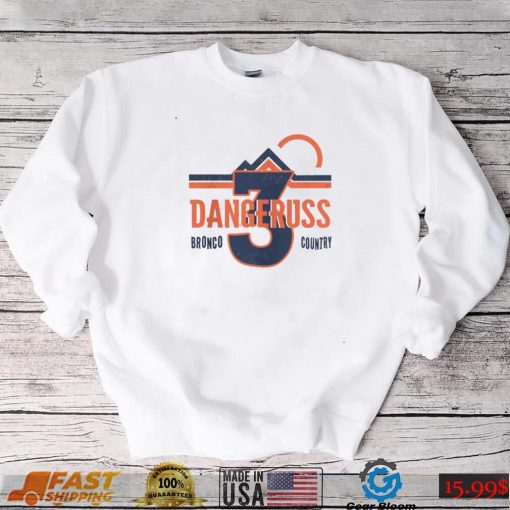 Dangeruss Russell Wilson Denver Broncos Inspired T Shirt