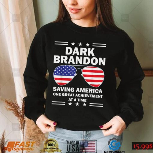 Dark Brandon funny Political America flag Essential T Shirt