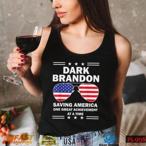 Dark Brandon funny Political America flag Essential T Shirt