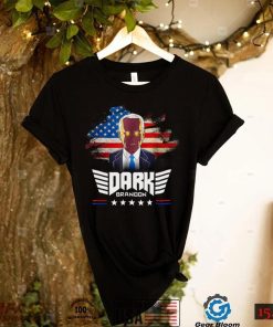 Dark Brandon funny Political America flag T Shirt