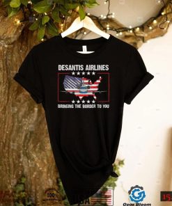 DeSantis Airlines Political Usa Flag shirt