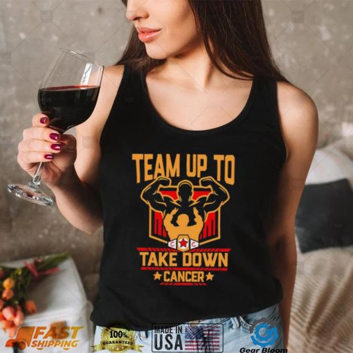 Denise Salcedo team up to take down cancer shirt