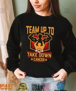 Denise Salcedo team up to take down cancer shirt