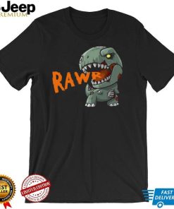 Dinosaur T Rex Rawr Mummy Pumpkin Halloween For Kids Unisex T Shirt