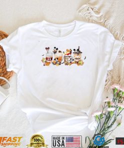 Disney Halloween T shirt Little Miss Coffee Latte Shirt Pumpkin Spice Fall Vibes