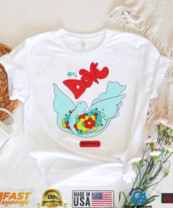 Dove Peter Max art shirt