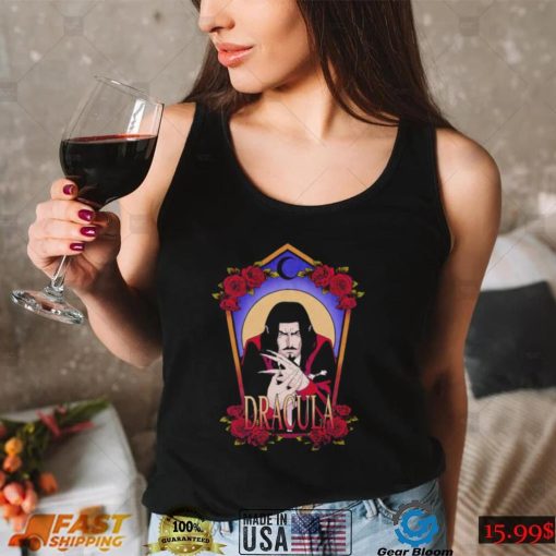 Dracula Castlevania video game retro shirt