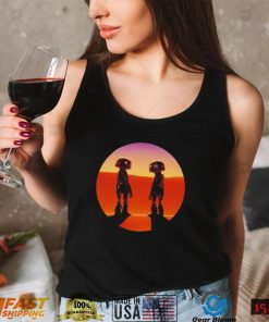 Droidversation sunset shirt