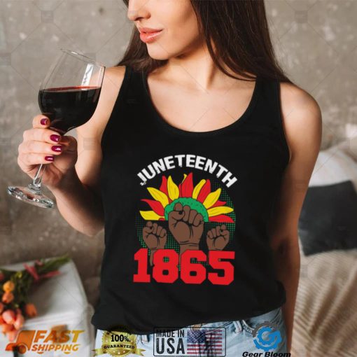 1865 Commemoration And Holiday Juneteenth Unisex T Shirt