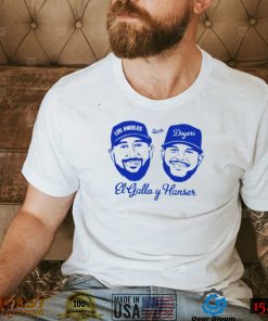 El Gallo Y Hanser Los Angeles Dodgers shirt