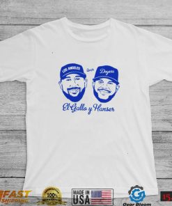 El Gallo Y Hanser Los Angeles Dodgers shirt