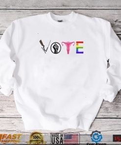 Emily Winston Light Blue Vote Blue LGBT 2022 shirt