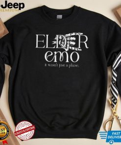 Emo Rock Elder Emo Ska Pop Punk y2k 2000s Music Men Women T Shirt