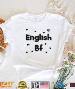 English Bf Trending Text Art Unisex T Shirt