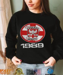 Est 1989 Logo Crvena Serbian shirt